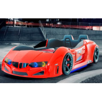 Ліжко машинка BMW VIP червона